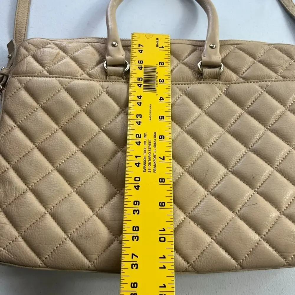 Kate Spade New York Bag Gold Coast Janine Laptop Carrier In Beige
